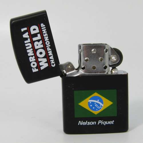 Formula 1 World Championship Nelson Piquet Z-16 windproof lighter
