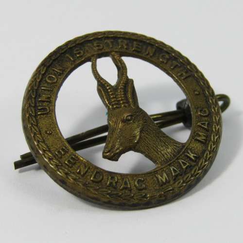 WW1 SA Infantry collar badge