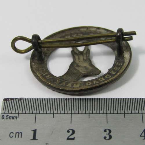 WW1 SA Infantry collar badge