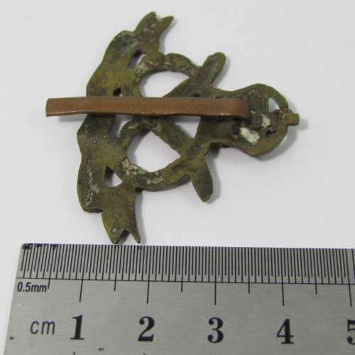 British South Staffordshire Regiment cap badge