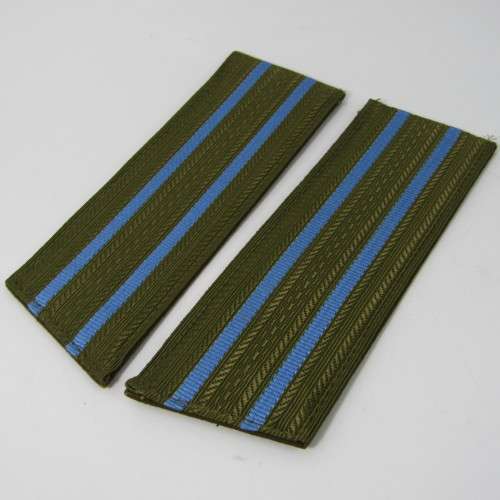 Pair of Russian Aviation senior officer rank epaulettes