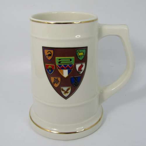 SADF 2 SA Infantry porcelain beer mug