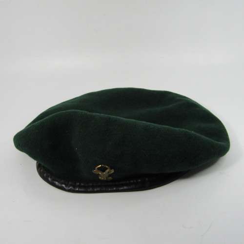 SA Infantry beret with brass bokkop - 53cm