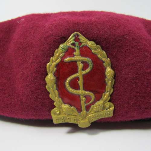 SADF Medical Corps beret with badge - 52cm