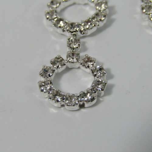 Beautiful costume jewellery diamante necklace - 41cm
