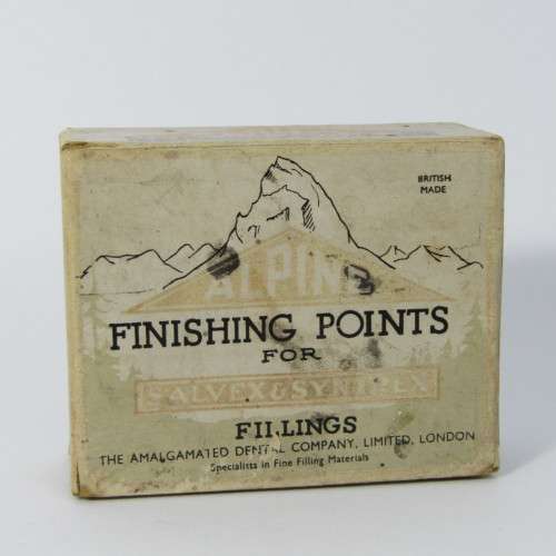 Vintage Alpine finishing points for fillings - dentist