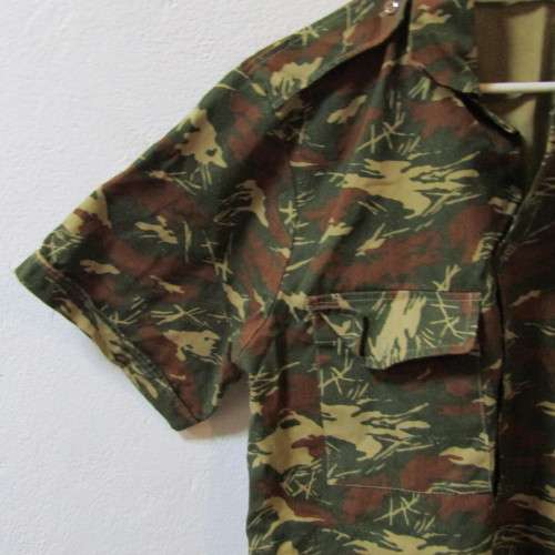 SWAPOL Koevoet camo short sleeve shirt - size M