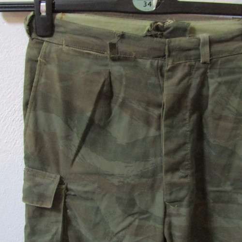 Angola Border War FAPLA camo trousers - well used - size 30