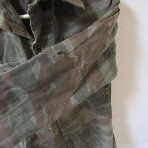 Angola Border War FAPLA camo jacket - well used - size S