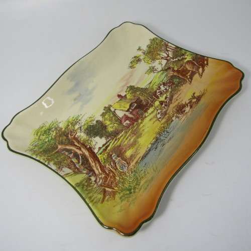 Vintage Royal Doulton England cookie platter