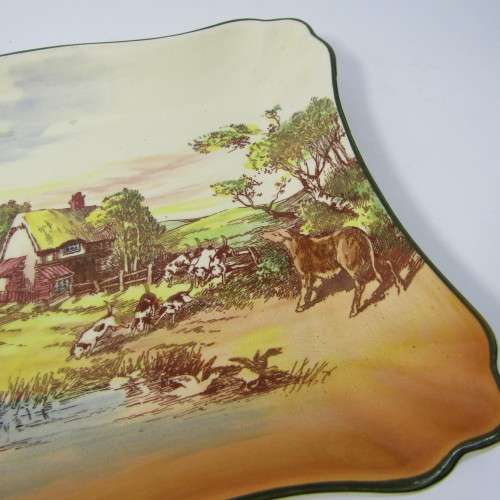 Vintage Royal Doulton England cookie platter