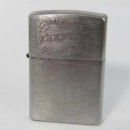 Stainless steel Zippo lighter in box