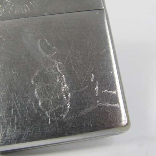 Stainless steel Zippo lighter in box