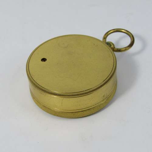 Antique J.H. Steward 10000 feet pocket altimeter in case