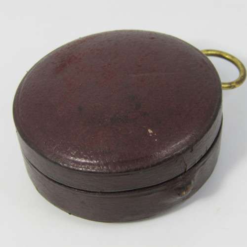 Antique J.H. Steward 10000 feet pocket altimeter in case