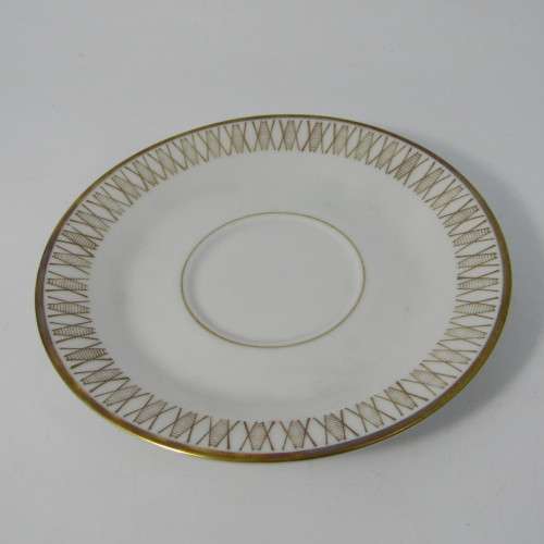 Vintage Karlskrona Sweden porcelain cup & saucer
