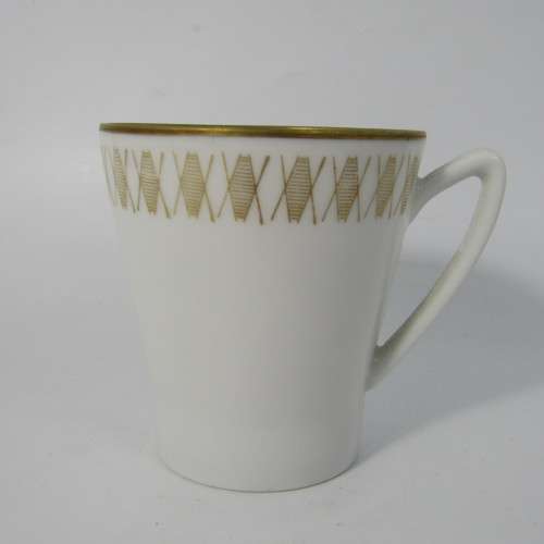 Vintage Karlskrona Sweden porcelain cup & saucer