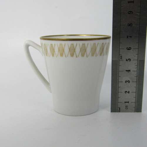 Vintage Karlskrona Sweden porcelain cup & saucer