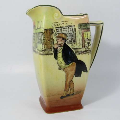 Vintage Royal Doulton Dickensware Mr. Pickwick jug