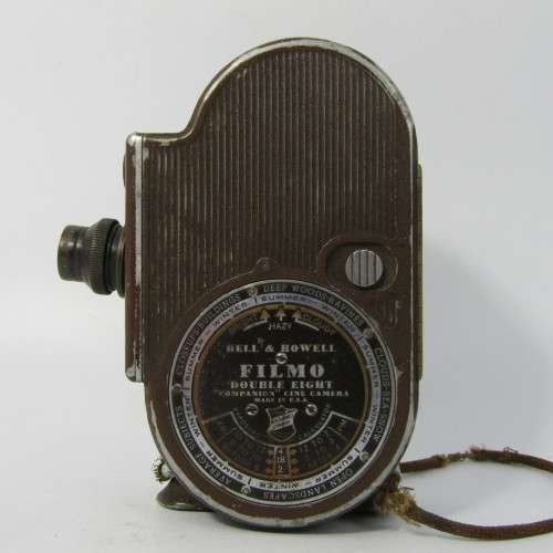 Vintage Bell & Howell Filmo Double Eight Campanion 8mm movie recorder