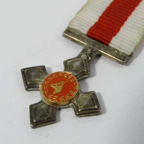 SADF Army cross full size & miniature medal - number 96