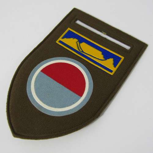 SADF Anti Aircraft Charlie Company tupperware flash with Western Province Command bar
