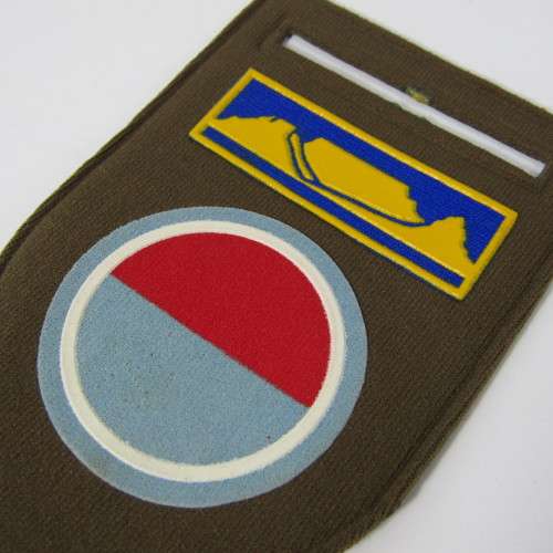 SADF Anti Aircraft Charlie Company tupperware flash with Western Province Command bar