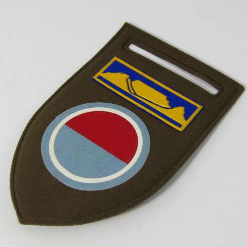 SADF Anti Aircraft Charlie Company tupperware flash with Western Province Command bar