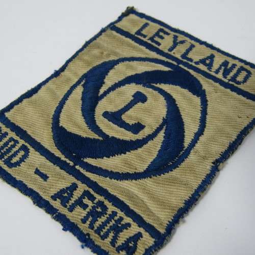 Vintage Leyland South-Africa cloth badge