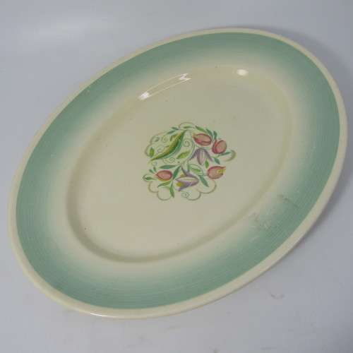 Vintage Susie Cooper Dresden oval serving platter