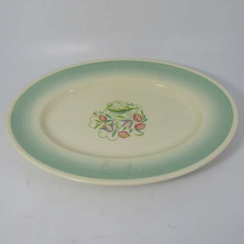 Vintage Susie Cooper Dresden oval serving platter