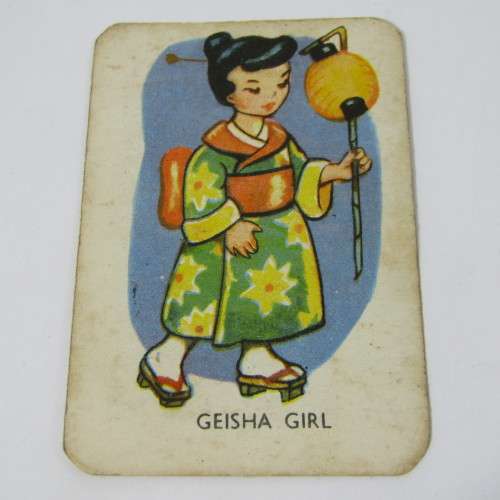 Vintage Tower Press Old Maid card game - good condition