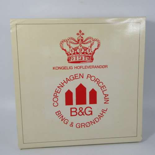 Bing & Grondahl 1973 Country Christmas plate in box