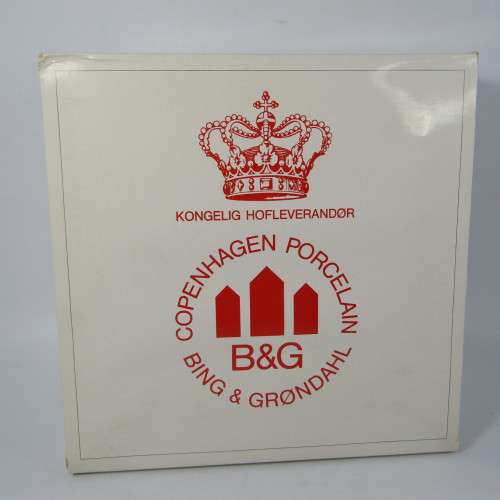 Bing & Grondahl 1971 Christmas at Home plate in box