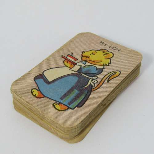 Vintage Happy Family card game