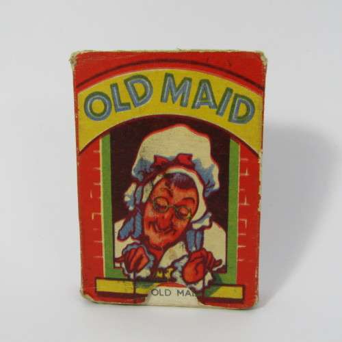Vintage Happy Family Old Maid card game