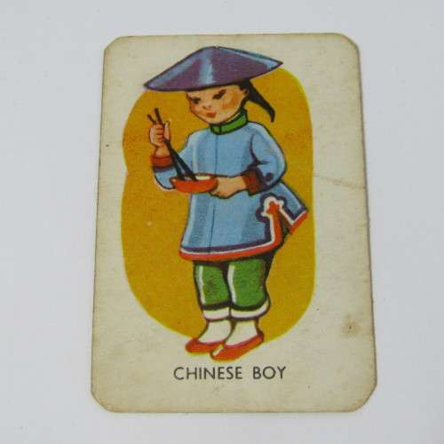 Vintage Happy Family Old Maid card game