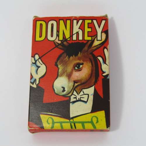Vintage Tower Press Donkey card game - very good condition