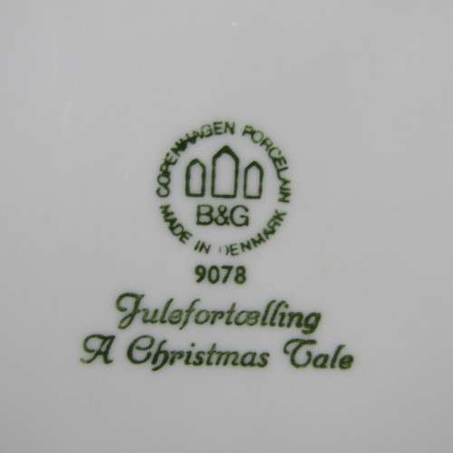 Bing & Grondahl 1978 a Christmas Tale plate in box