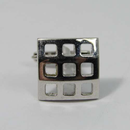 Pair of Sterling Silver Dunhill cufflinks