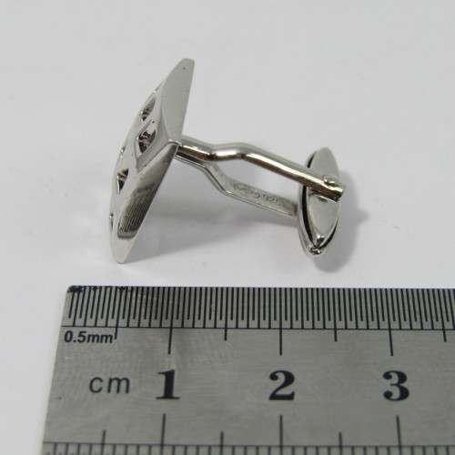 Pair of Sterling Silver Dunhill cufflinks