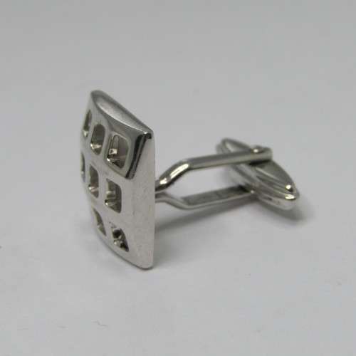 Pair of Sterling Silver Dunhill cufflinks
