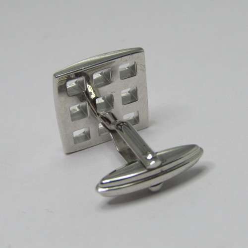 Pair of Sterling Silver Dunhill cufflinks
