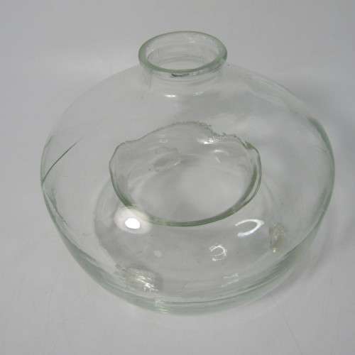 Vintage glass fly trap