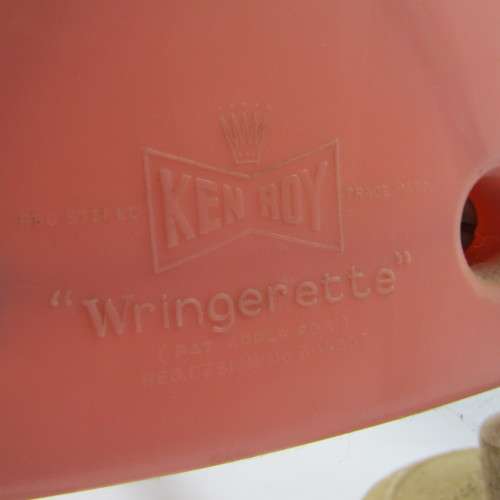 Vintage 1950`s Ken Ray Wringerette childs toy mangle wringer