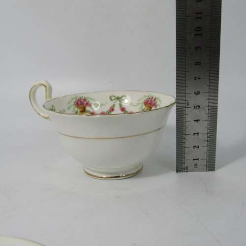 Vintage Aynsley porcelain trio