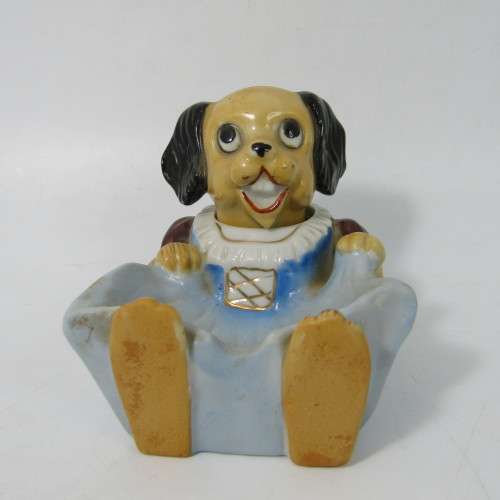 Vintage Lamode bobble head dog ashtray