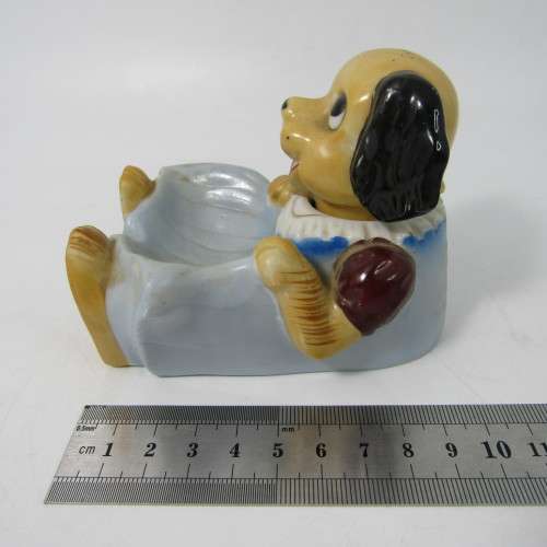 Vintage Lamode bobble head dog ashtray