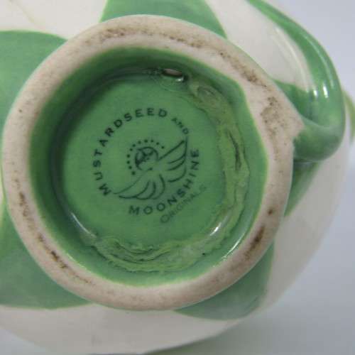 Vintage Mustard & Moonshine Originals milk jug
