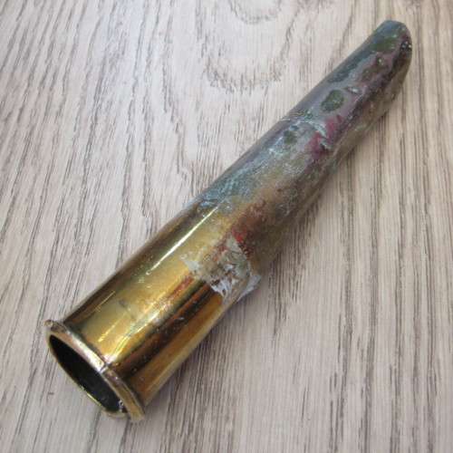 Vintage sausage press with spout